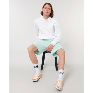 Felpa Con Cappuccio Unisex In French Terry Archer bianco / XXS - personalizzabile con logo