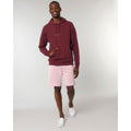 Felpa Con Cappuccio Unisex In French Terry Archer bordeaux / XXS - personalizzabile con logo