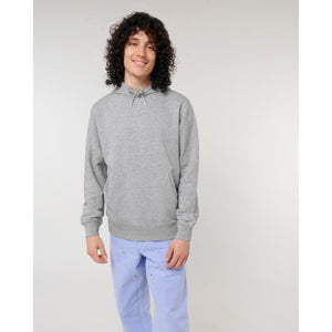 Felpa Con Cappuccio Unisex In French Terry Archer grigio / XXS - personalizzabile con logo