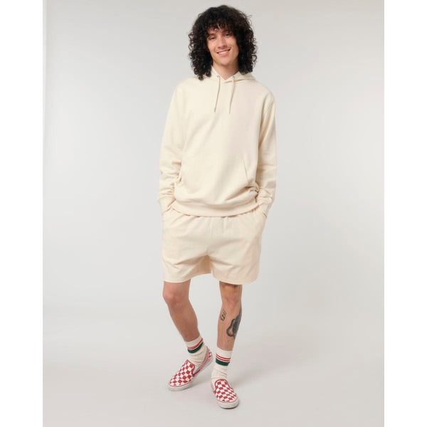 Felpa Con Cappuccio Unisex In French Terry Archer natural / XXS - personalizzabile con logo