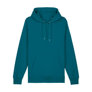 Felpa Con Cappuccio Unisex In French Terry Archer ocean depth / XXS - personalizzabile con logo