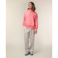 Felpa Con Cappuccio Unisex In French Terry Archer pink joy / XXS - personalizzabile con logo