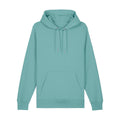 Felpa Con Cappuccio Unisex In French Terry Archer teal monstera / XXS - personalizzabile con logo