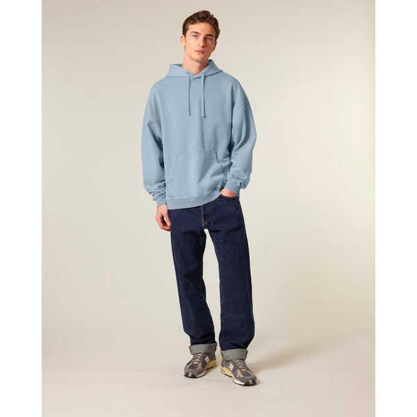 Felpa Con Cappuccio Unisex Oversized Garment Dyed Slammer 2.0 Vintage grigio / XXS - personalizzabile con logo