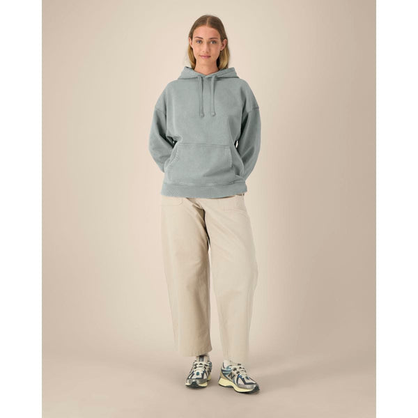 Felpa Con Cappuccio Unisex Oversized Garment Dyed Slammer 2.0 Vintage - personalizzabile con logo