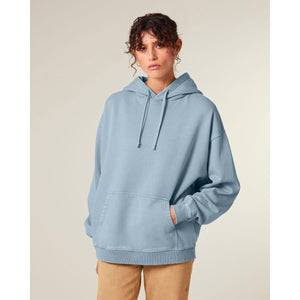 Felpa Con Cappuccio Unisex Oversized Garment Dyed Slammer 2.0 Vintage - personalizzabile con logo