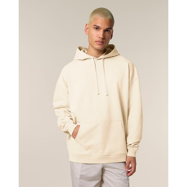Felpa Con Cappuccio Unisex Oversized Slammer 2.0 beige / XS - personalizzabile con logo