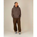Felpa Con Cappuccio Unisex Oversized Slammer 2.0 marrone / XS - personalizzabile con logo