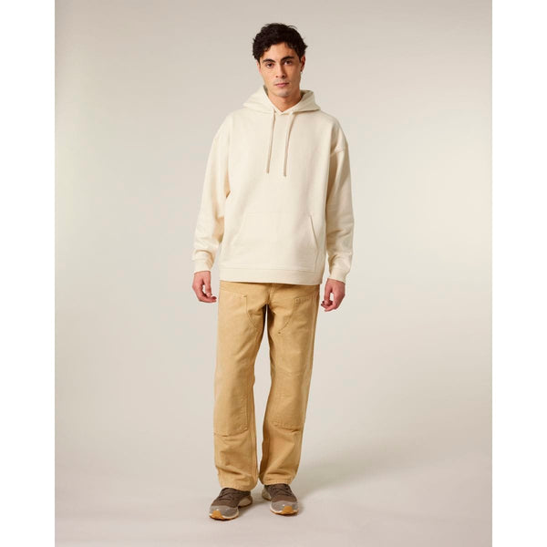 Felpa Con Cappuccio Unisex Oversized Slammer 2.0 natural / XS - personalizzabile con logo