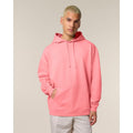 Felpa Con Cappuccio Unisex Oversized Slammer 2.0 rosa / XS - personalizzabile con logo