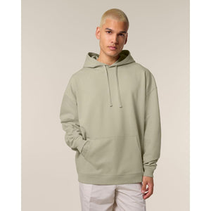 Felpa Con Cappuccio Unisex Oversized Slammer 2.0 stone / XS - personalizzabile con logo