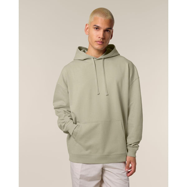 Felpa Con Cappuccio Unisex Oversized Slammer 2.0 stone / XS - personalizzabile con logo