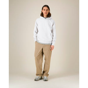 Felpa Con Cappuccio Unisex Relaxed Chaser bianco / XXS - personalizzabile con logo