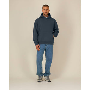 Felpa Con Cappuccio Unisex Relaxed Chaser grigio scuro / XXS - personalizzabile con logo