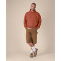 Felpa Con Cappuccio Unisex Relaxed Chaser marrone / XXS - personalizzabile con logo