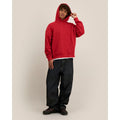Felpa Con Cappuccio Unisex Relaxed Chaser rosso / XXS - personalizzabile con logo