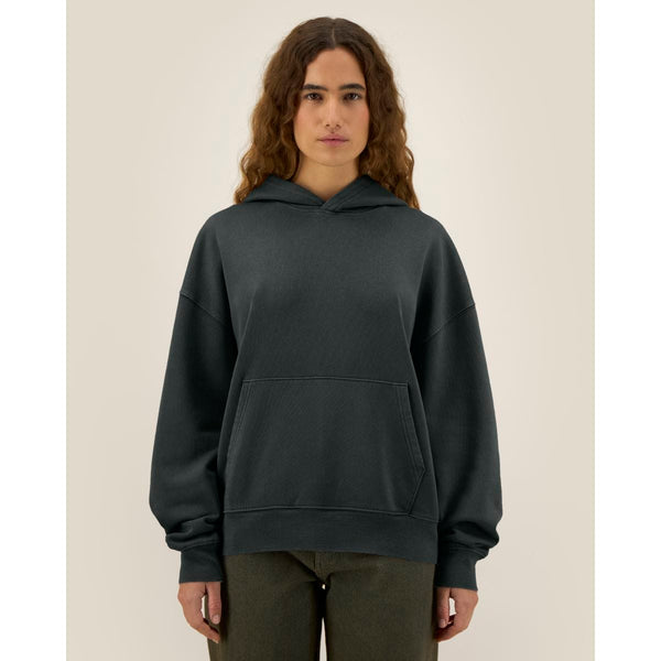 Felpa Con Cappuccio Unisex Relaxed Garment Dyed Chaser Vintage - personalizzabile con logo