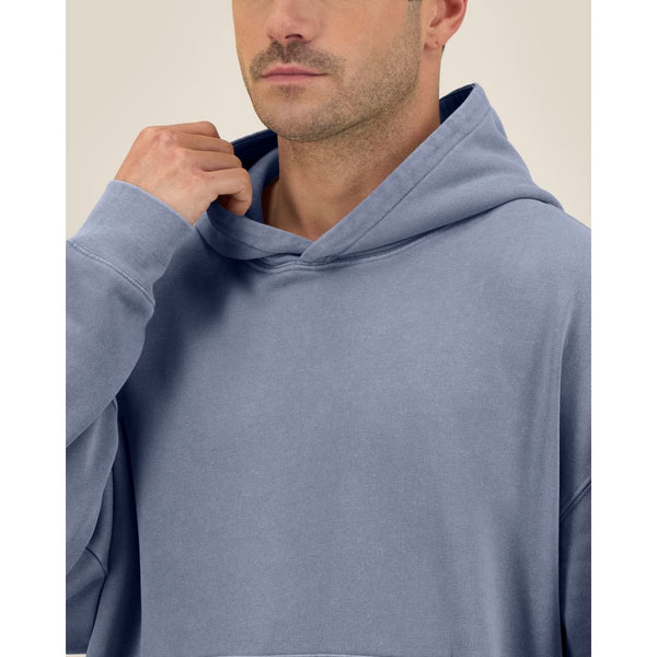 Felpa Con Cappuccio Unisex Relaxed Garment Dyed Chaser Vintage - personalizzabile con logo