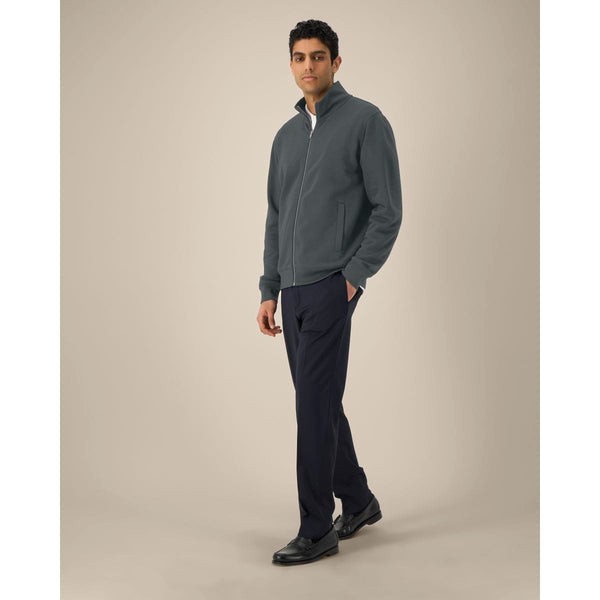 Felpa Con Zip Unisex A Collo Alto Trailer 2.0 grigio scuro / XXS - personalizzabile con logo