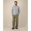 Felpa Con Zip Unisex A Collo Alto Trailer 2.0 grigio / XXS - personalizzabile con logo