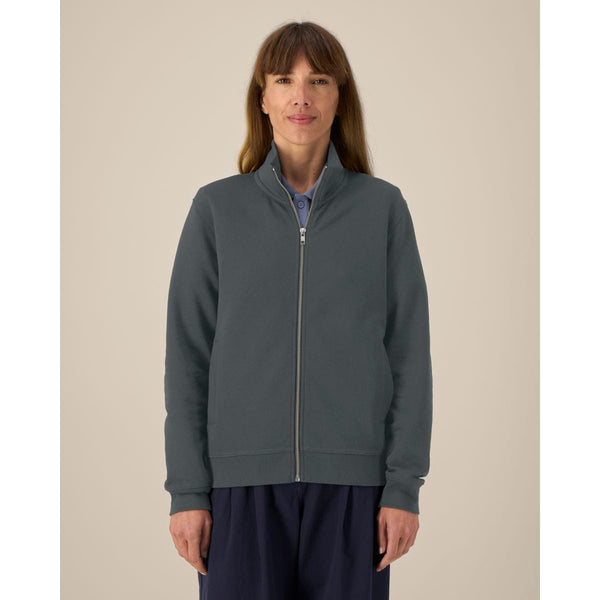 Felpa Con Zip Unisex A Collo Alto Trailer 2.0 - personalizzabile con logo