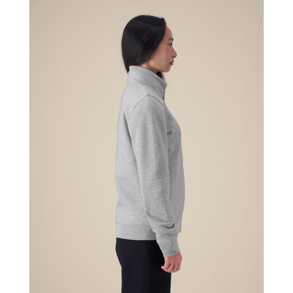 Felpa Con Zip Unisex A Collo Alto Trailer 2.0 - personalizzabile con logo