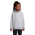 Felpa Condor Kids  Cappuccio grigio / L - personalizzabile con logo