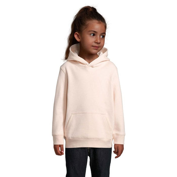 Felpa Condor Kids  Cappuccio rosa / L - personalizzabile con logo