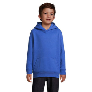 Felpa Condor Kids  Cappuccio royal / L - personalizzabile con logo