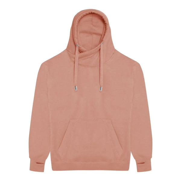 Felpa Cross Neck Hoodie - personalizzabile con logo