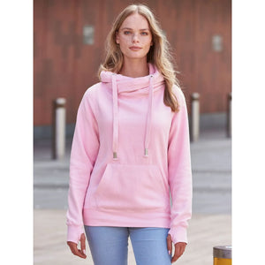 Felpa Cross Neck Hoodie - personalizzabile con logo