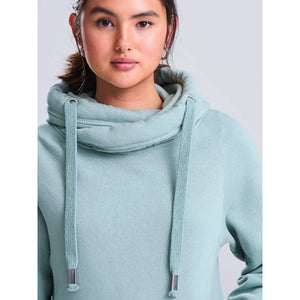 Felpa Cross Neck Hoodie - personalizzabile con logo
