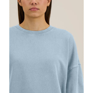 Felpa Donna Girocollo Garment Dyed Stella Alma Vintage - personalizzabile con logo