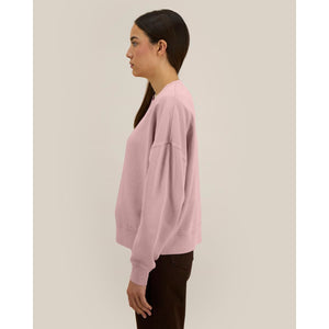 Felpa Donna Girocollo Garment Dyed Stella Alma Vintage - personalizzabile con logo
