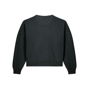 Felpa Donna Girocollo Garment Dyed Stella Alma Vintage - personalizzabile con logo