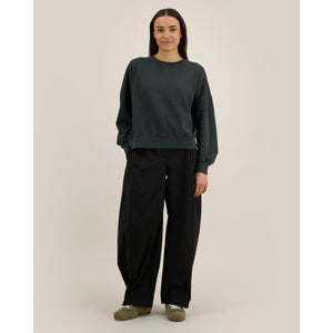 Felpa Donna Girocollo Garment Dyed Stella Alma Vintage - personalizzabile con logo