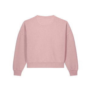 Felpa Donna Girocollo Garment Dyed Stella Alma Vintage - personalizzabile con logo