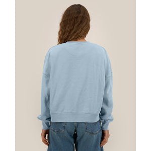 Felpa Donna Girocollo Garment Dyed Stella Alma Vintage - personalizzabile con logo
