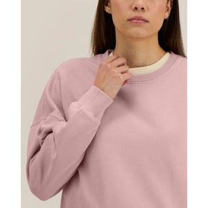 Felpa Donna Girocollo Garment Dyed Stella Alma Vintage - personalizzabile con logo