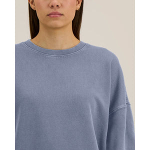 Felpa Donna Girocollo Garment Dyed Stella Alma Vintage - personalizzabile con logo