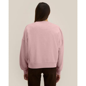 Felpa Donna Girocollo Garment Dyed Stella Alma Vintage - personalizzabile con logo
