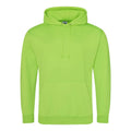 Felpa Electric Hoodie verde / S - personalizzabile con logo