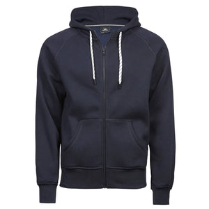 Felpa Fashion Full Zip Hood blu / S - personalizzabile con logo