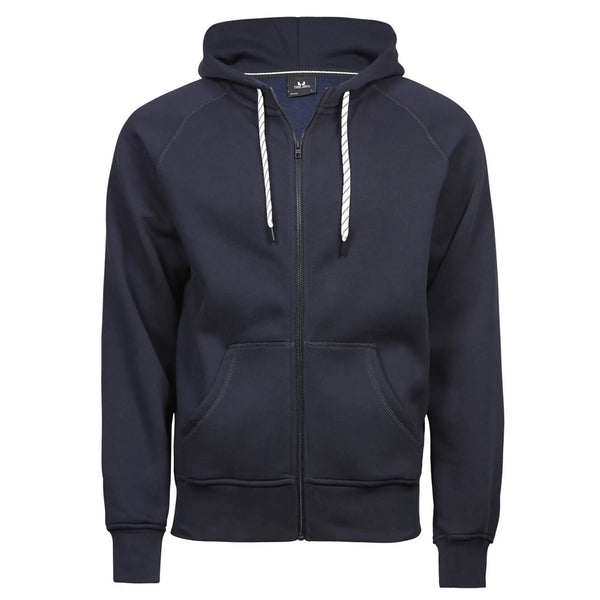 Felpa Fashion Full Zip Hood blu / S - personalizzabile con logo