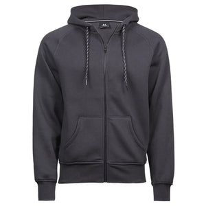 Felpa Fashion Full Zip Hood grigio / S - personalizzabile con logo