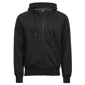 Felpa Fashion Full Zip Hood nero / S - personalizzabile con logo