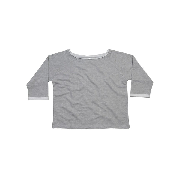 Felpa Flash Dance Sweat grigio / S - personalizzabile con logo