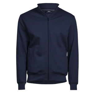 Felpa Full Zip Cardigan blu / XS - personalizzabile con logo