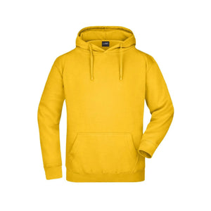 Felpa giallo / S - personalizzabile con logo