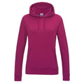 Felpa Girlie College Hoodie hot pink / XS - personalizzabile con logo